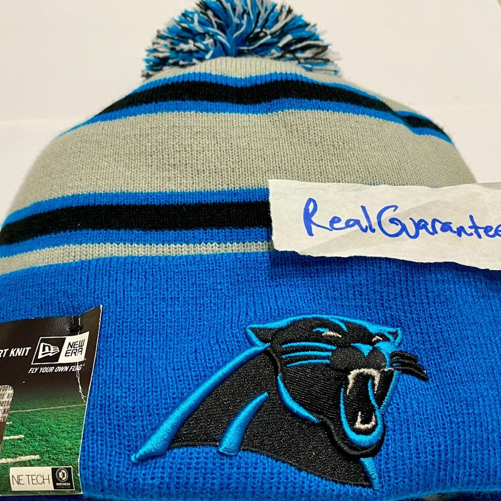 RARE Nwt 100% New Era Carolina Panthers 2013 Sport Knit Hat NFL Cap Tua Beanie